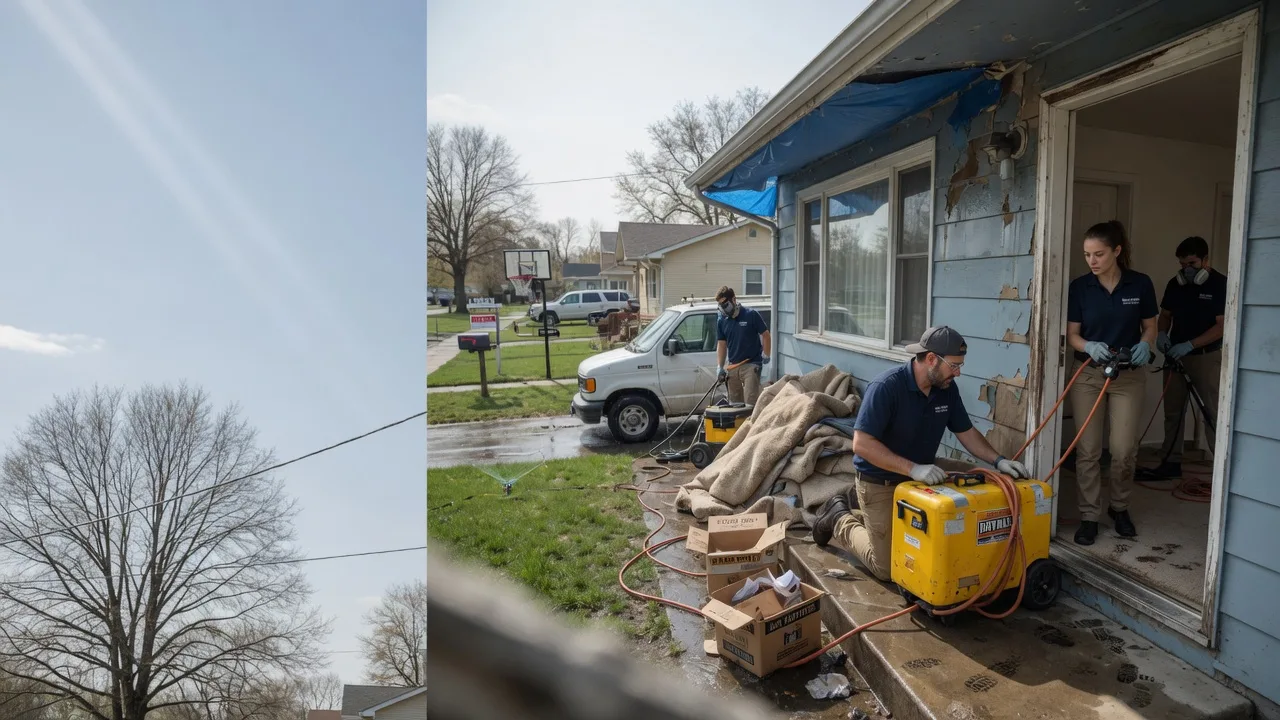 Basement Flood Cleanup in Sunburg, MN near me